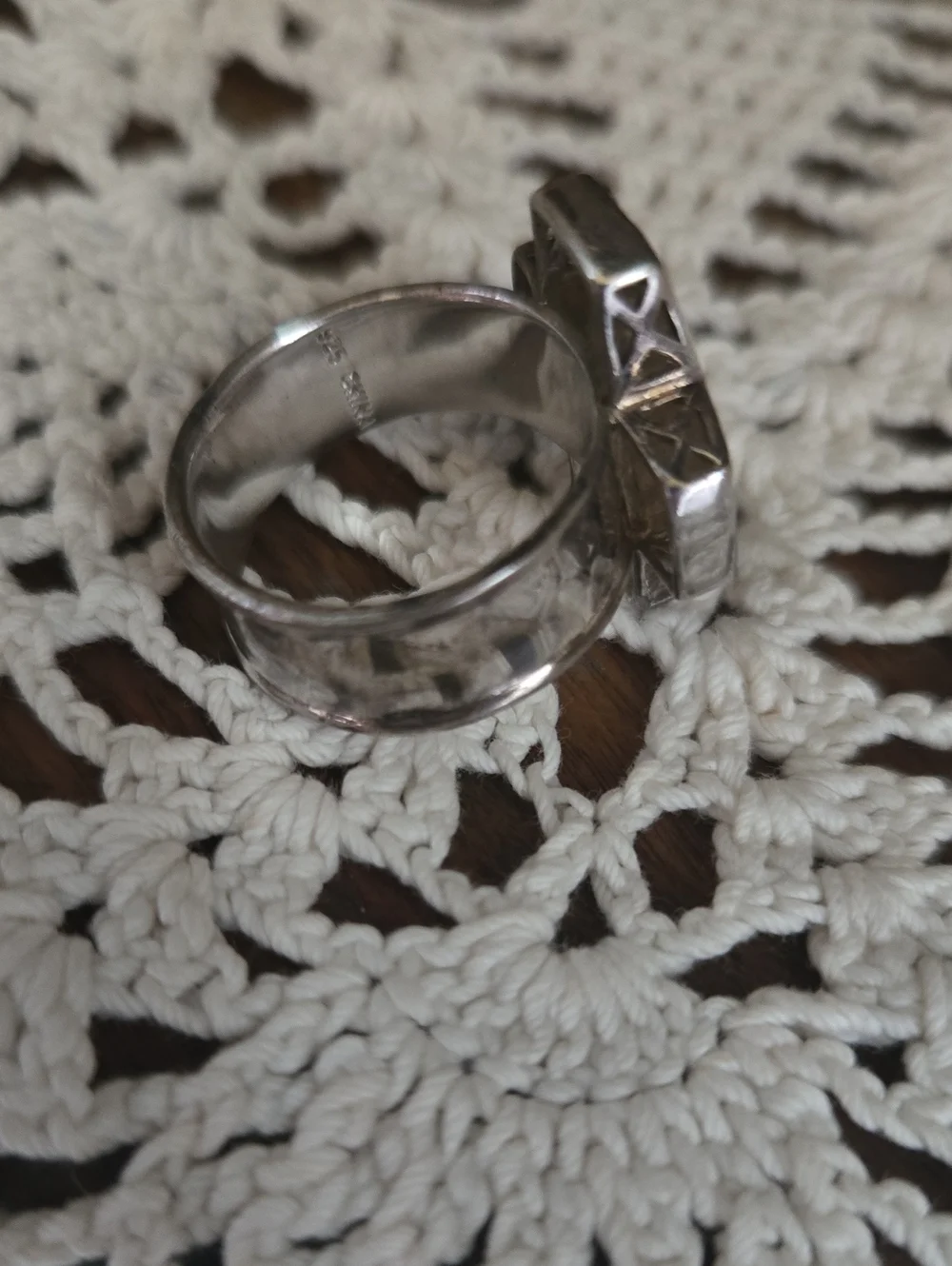 Silpada Good Graces Sterling Silver Cross Ring - Picture 9 of 13